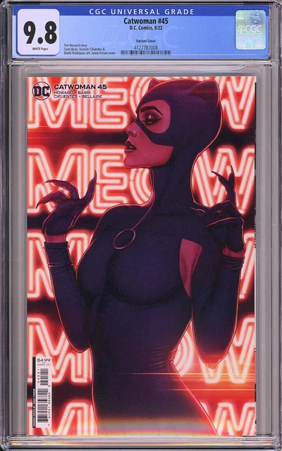 Catwoman #45 Jenny Frison Minimal Variant - CGC 9.8!