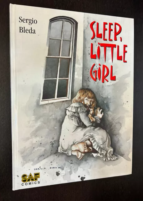 SLEEP LITTLE GIRL Hardcover (SAF Comics 2003) -- Sergio Bleda Horror -- OOP HC