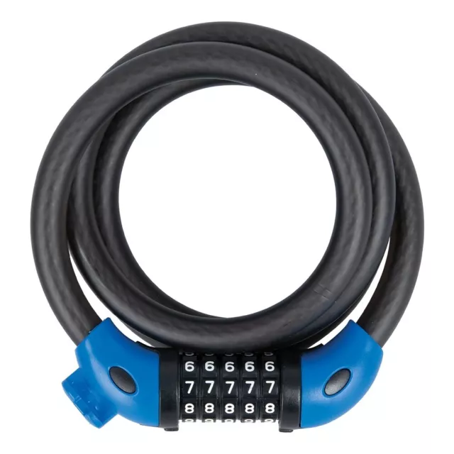 Oxford LK235 Combi15 Motorcycle Re-Settable Combination Cable Lock 15MM X 1.5M
