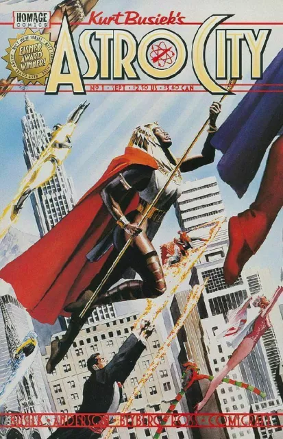 Astro City Kurt Busiek's #1 Volume 2 Homage Comics October Oct 1996 (VFNM)