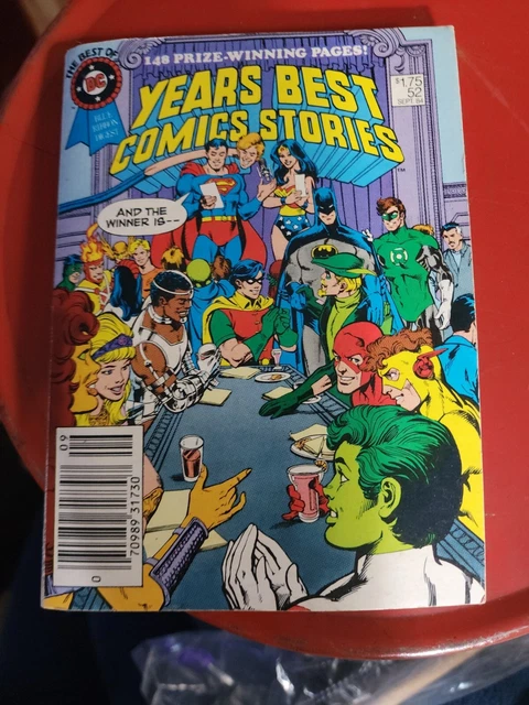 BEST OF DC BLUE RIBBON DIGEST #52 YEAR'S BEST COMICS STORIES COPPER sept 1984