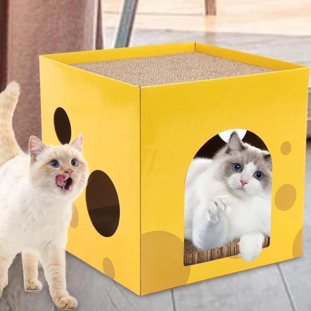 Cat Corrugated House Furniture Protector Rabbit Claw Toy Bunny Scratch Board