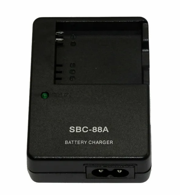 Newest SBC-88A Travel Battery Charger For Samsung DV200 DV300 DV300F DV900
