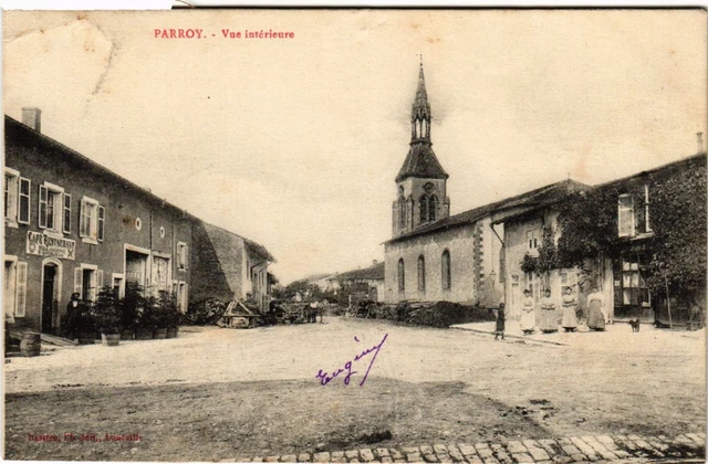 CPA PARROY - Vue Intérieure (484123)