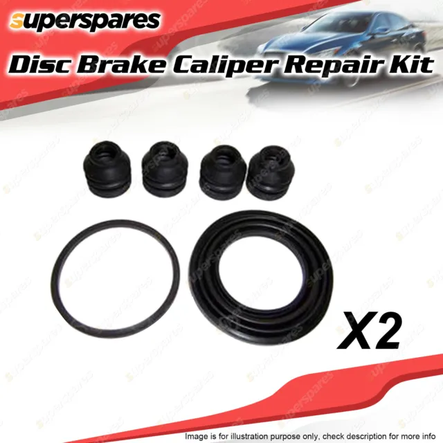 2 x Rear Disc Brake Caliper Repair Kit for Renault Megane X32 X84 B95 Scenic J84