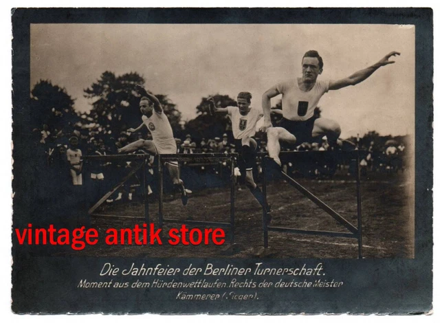 Foto Jahnfeier Berlín Turnerschaft Alemán Meister Kämmerer Deporte 1920er