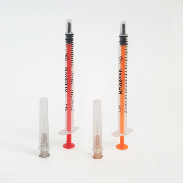 1000 x Zarys dicoTUBER Einwegspritze 1 ml Spritze mit Kanüle Nadel Ei 1000 x Zarys dicoTUBER Einwegspritze 1 ml Spritze mit Kanüle Nadel Ei