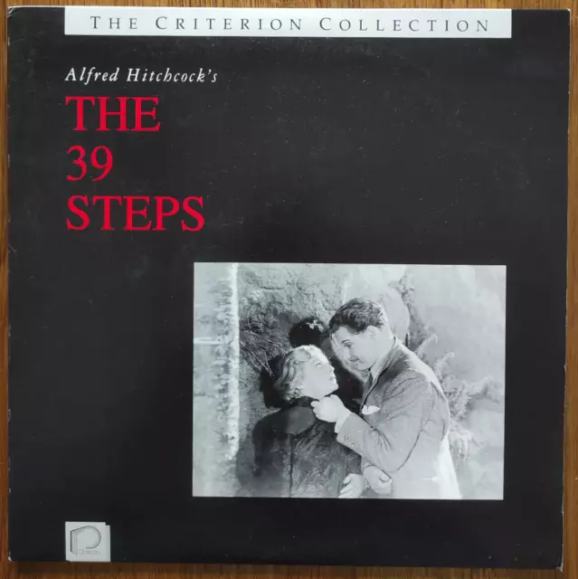 Alfred Hitchcock's The 39 Steps- Englischer Originalton Laserdisc aus Sammlung