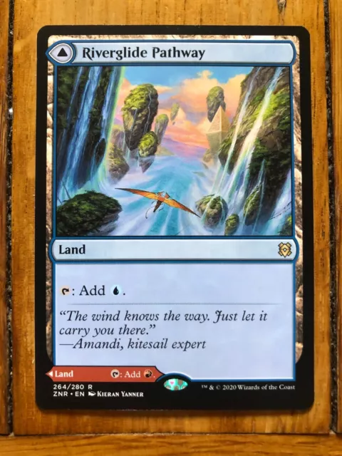 Riverglide Pathway   Lavaglide Pathway - Zendikar Rising - MTG - 264/280