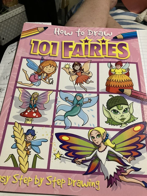 HOW TO DRAW 101 Fairies - A Step By Step Drawing Guide for Kids by