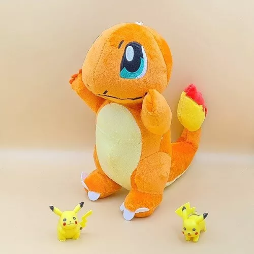 Glumanda Pokemon Kuscheltier 20 cm Stofftier plüsch Kinder Charmander NEU