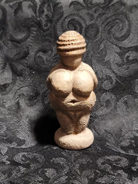 Greek Goddess Venus of Willendorf Reproduction Paleolithic Age Mini Figurine