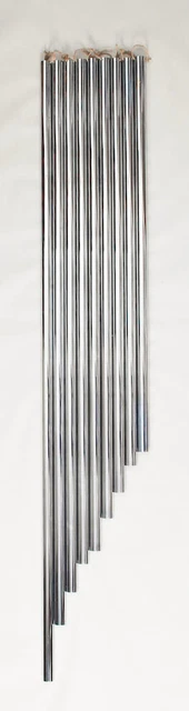 Jacques 9 tube grandfather clock set of 9 tubes @ 1925 Original Excellent