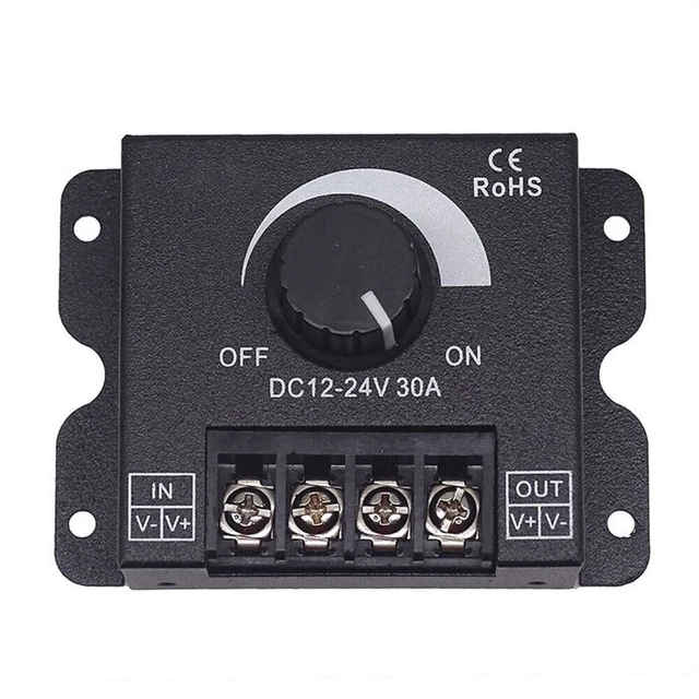 12-24V Voltage Regulator DC Voltage Stabilizer 30A Power Supply Adjustable New