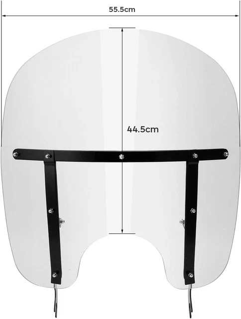 Windscreen Windshield Fit for Harley Softail Slim Deluxe FLSTFB FLSTFBS 00-17
