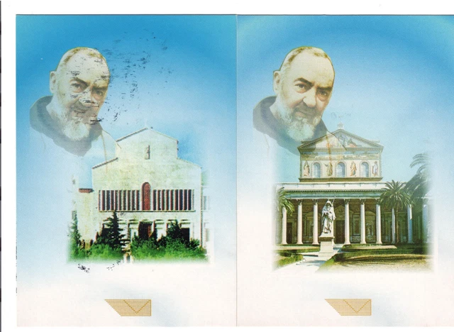 Cartoline Beatificazione Padre Pio Con Annullo Speciale Del 2 Maggio 1999