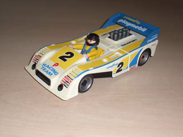 PLAYMOBIL / Blaupunkt - Rennauto von 1991 - RAR