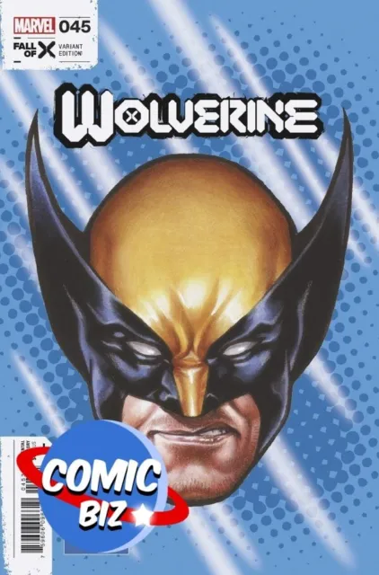 Wolverine #45 (2024) 1St Printing *Brooks Headshot Variant Cover*