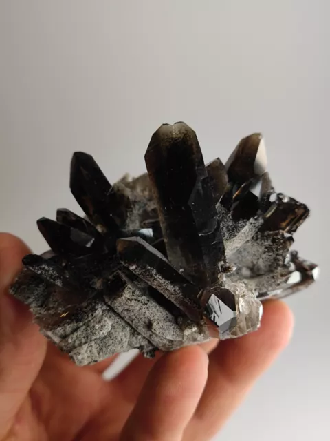 🔥Clear Smoky Quartz , Quarz Rauchquarz Stufe, Brasilien Minas Gerais🔥