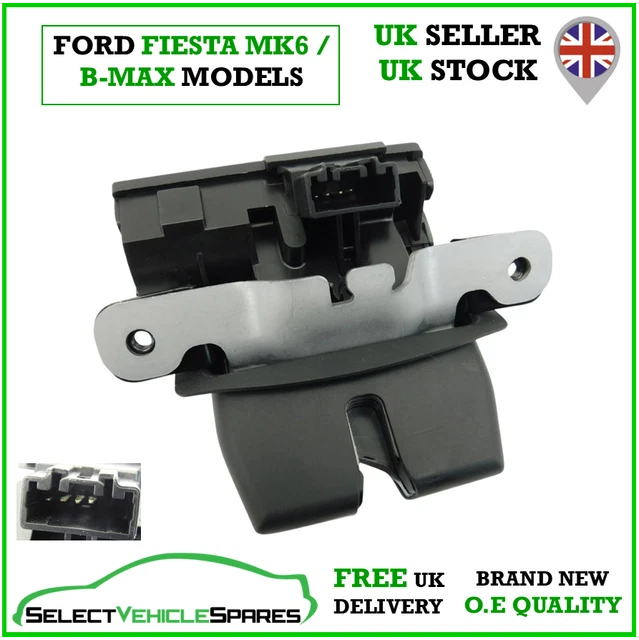 NEW FORD FIESTA Mk6 / Mk7 Tailgate Boot Lid Lock Actuator Mechanism