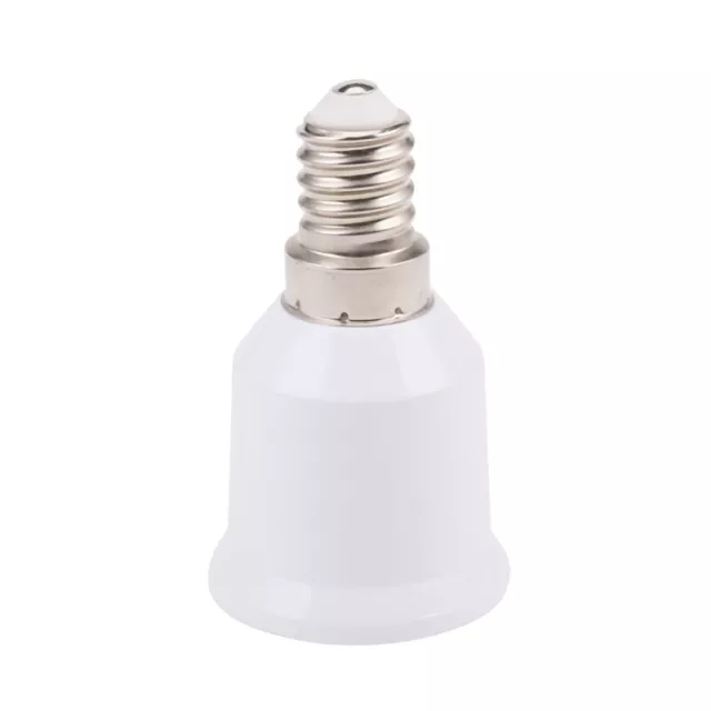 E14 A E26 E27 Adaptador Enchufe de Luz Candelabro E14 A Enchufe Medio E26 E4443