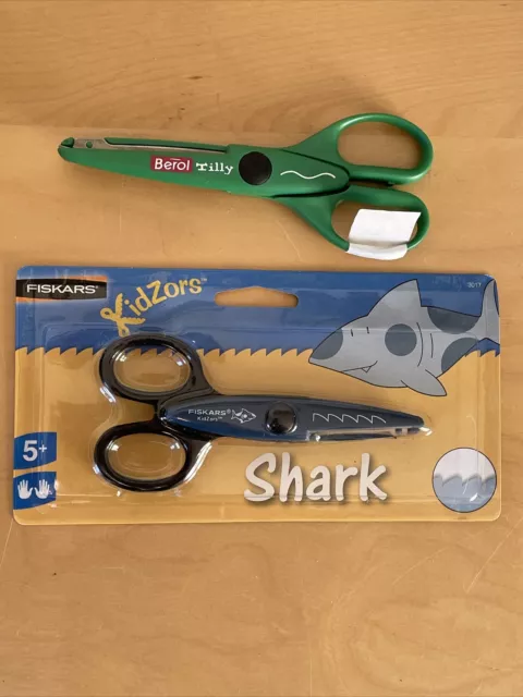Craft Scissors FISKARS KidZors Shark and Berol Tilly