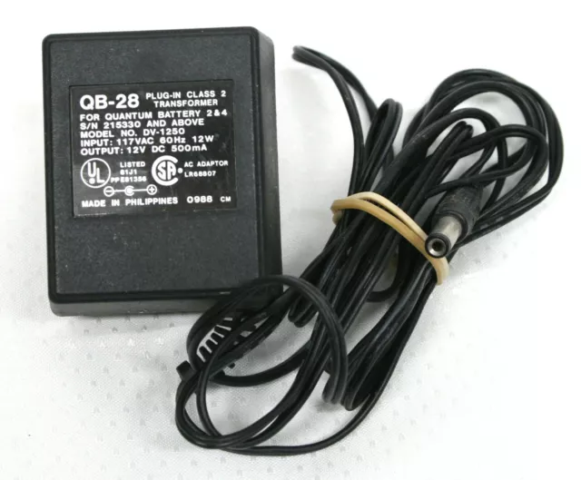 Quantum 28 Plug in Class 2 Transformer for Quantum batteries 2&4 #DV-1250 QT28