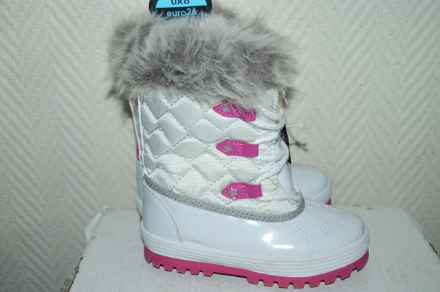 Botte/Boots De Neige Apres Ski Snow Fourre George Neuf Taille 26