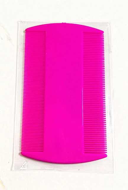 Hair Lice Remover Comb Nit Knit Fine Tooth Rake Remove Eggs Live Flees Pets Kids 6