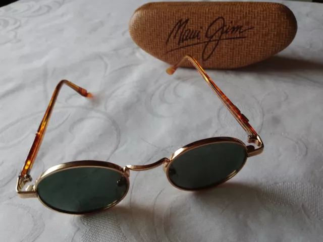 Maui Jim USA Sonnenbrille Gold/Braun wie neu