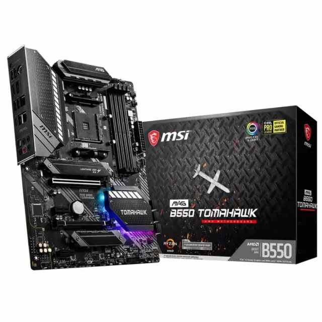 MSI MAG B550 TOMAHAWK AMD Socket AM4 ATX Motherboard