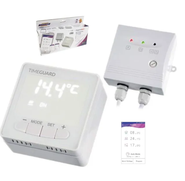 Timeguard Smart Internet Wifi Programmable Numérique Thermostat Chambre TRTWIFI