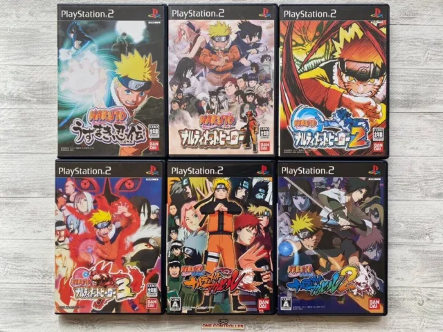 SONY PS2 PS2 NARUTO Narutimate Hero & Accel set of 6games from Japan