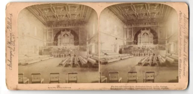 Stereo-Fotografie Strohmeyer & Wyman, New York, Ansicht London, the Ball and Co