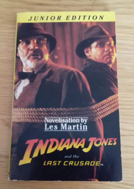 Indiana Jones and the Last Crusade Junior Edition Novelisation Paperback