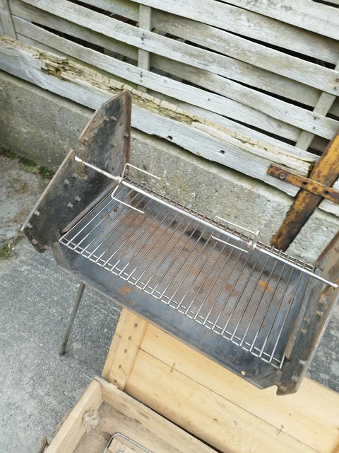 Olsberg Grill Gusseisen in Holzkiste