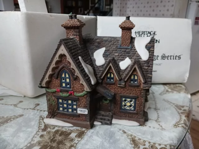 Dept 56 Christmas Village Barmby Moor Cottage Dickens Series Lighted House 1997