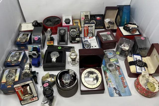 Huge Lot Of Vintage Men’s Wrist Watches ESTATE FIND - Good Brands - #2