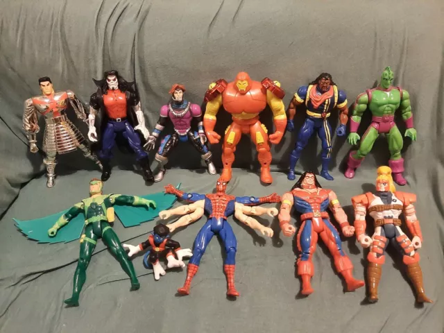 Vintage 1990s 90s Kenner Toy Biz Action Figures X-men/Marvel Lot