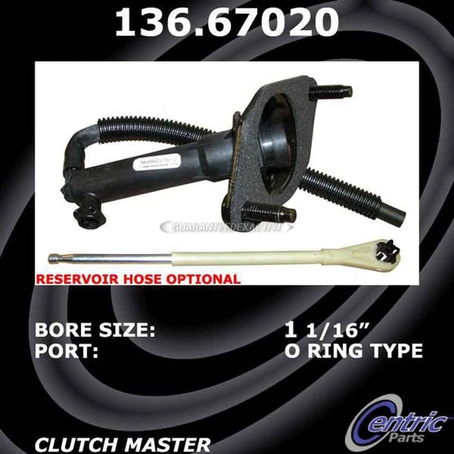 Centric Parts Clutch Master Cylinder 136.67020 CSW