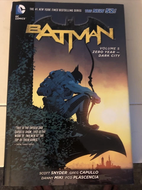 Batman Vol 5 Zero Year Dark City DC HC Comics New 52 Scott Snyder Greg Capullo