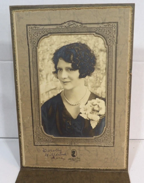 Seymour IN Dorothy Hollenbeck Spray Vintage Cabinet Photo c1930
