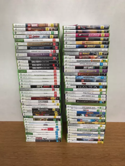 Microsoft Xbox 360 Video Games Select Your Title Choose Your Game