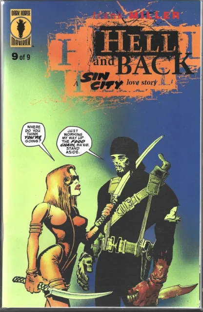 Sin City Hell And Back #9 (Nm) Frank Miller, Dark Horse Comics, Love Story