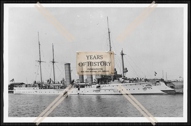 FOTO S.M.S. THETIS 1900 Kleiner Kreuzer Kaiserliche Marine EUR 5,95