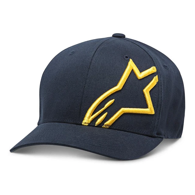 Alpinestars Corp Shift 2 Cap - Navy/Gold - Large/X-Large