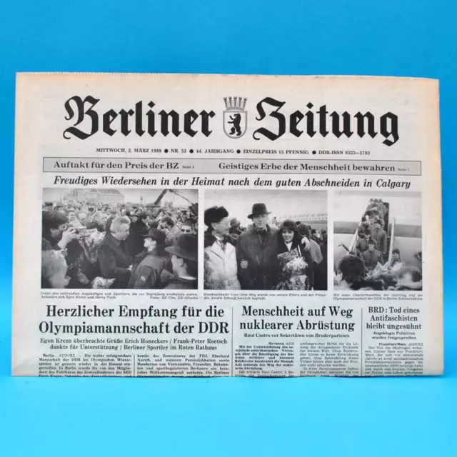 DDR Berliner Zeitung Dezember 1989 Geburtstag Hochzeit 31. 32. 33. 34. 35. 36.
