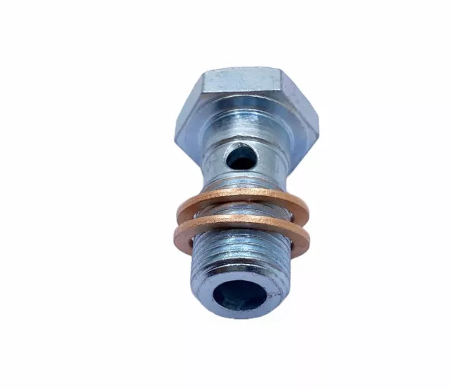 Classic Mini Oil Pipe To Engine Block Banjo Bolt Union Inc Sealing Washers 2A715