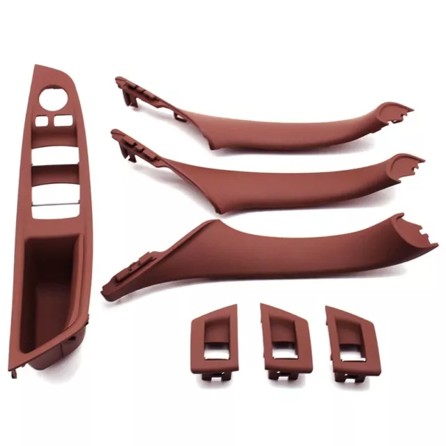 Set Maniglie Interne 7 Pezzi Ant + Post per BMW Serie 5 [F10 F11 M5]  - RED WINE