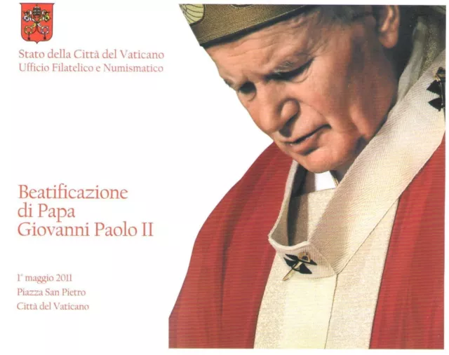 2011 Vatican, Beatification of Pope John Paul II - FOLDER